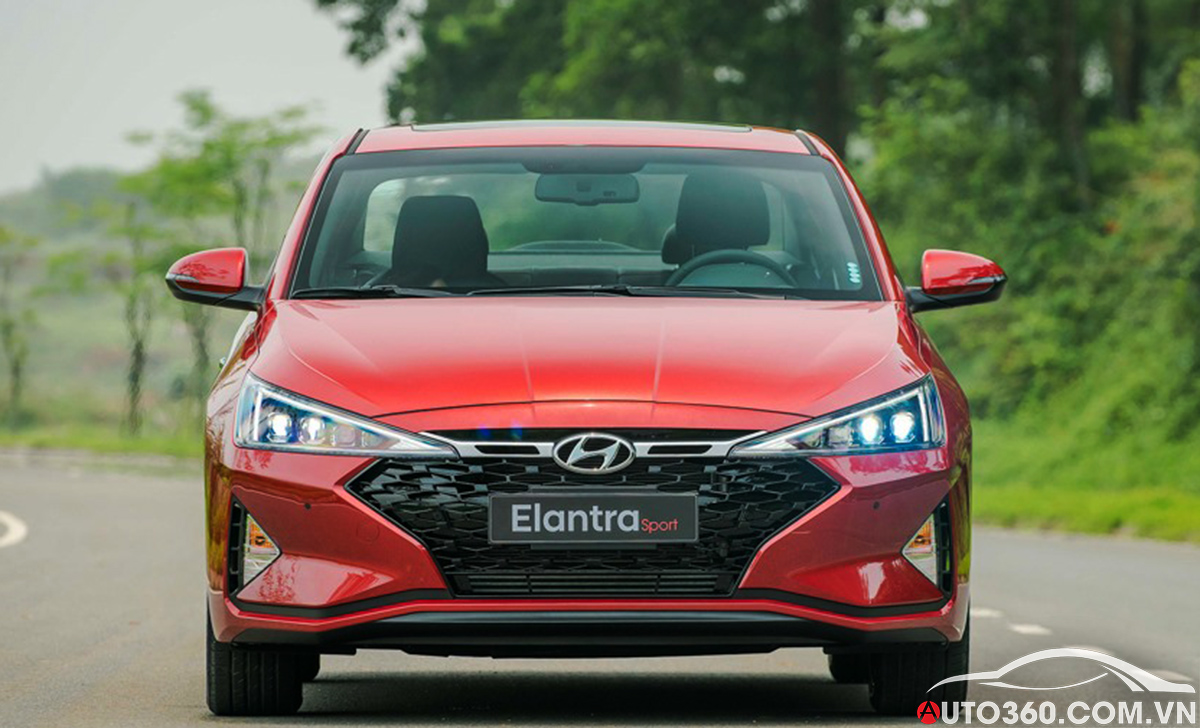 Ngoại thất Hyundai Elantra 2020