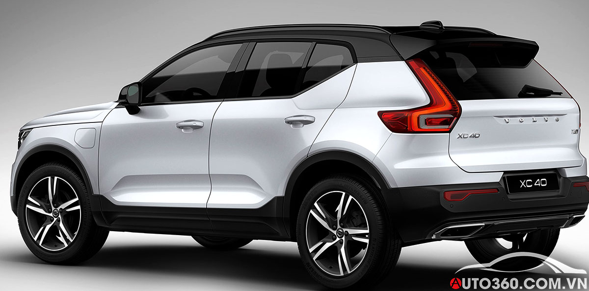 Đuôi xe XC40 tại showroom Volvo HCM quận 7