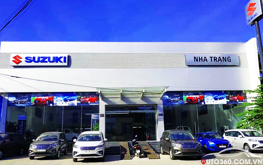 Showroom trưng bày và kinh doanh các dòng xe Suzuki Mới