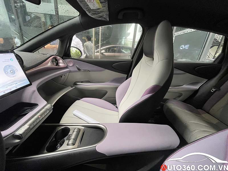 Nội thất BYD Dolphin được giới thiệu tại Việt Nam