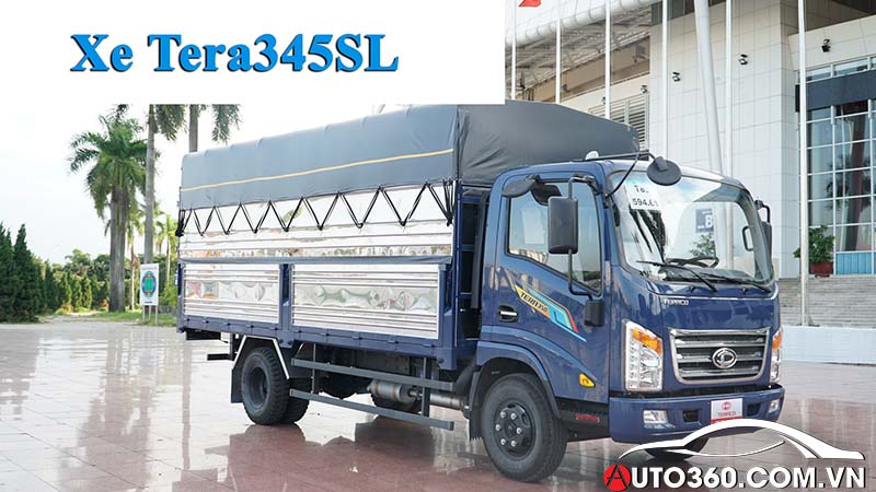 Xe tải Tera345SL tại Showroom Teraco Cà Mau