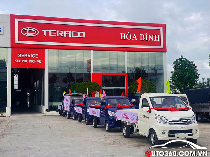 Đại lý xe tải Teraco Hòa Bình