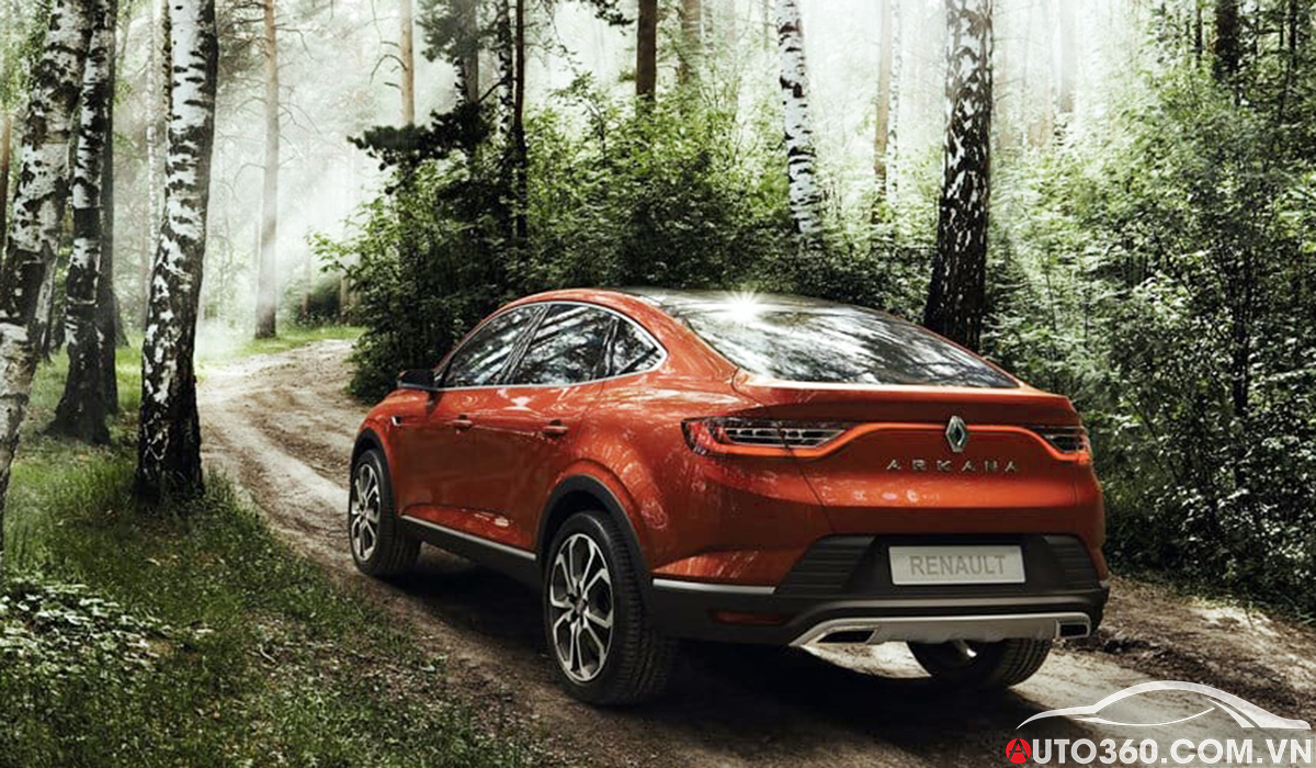 Đuôi xe Renault Arkana 2021