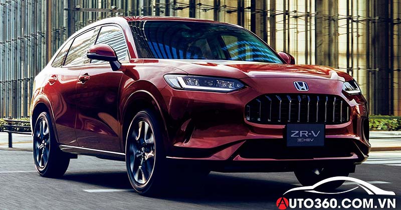 Xe ô tô Honda ZR-V đỏ 