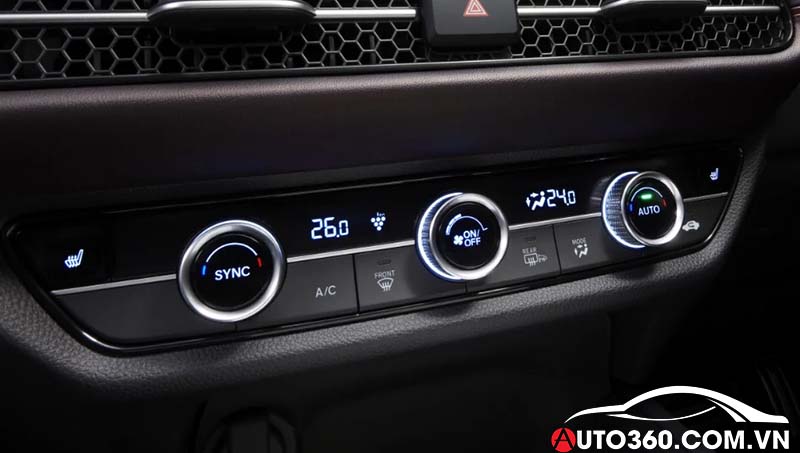 Núm điều khiển gió Honda ZR-V