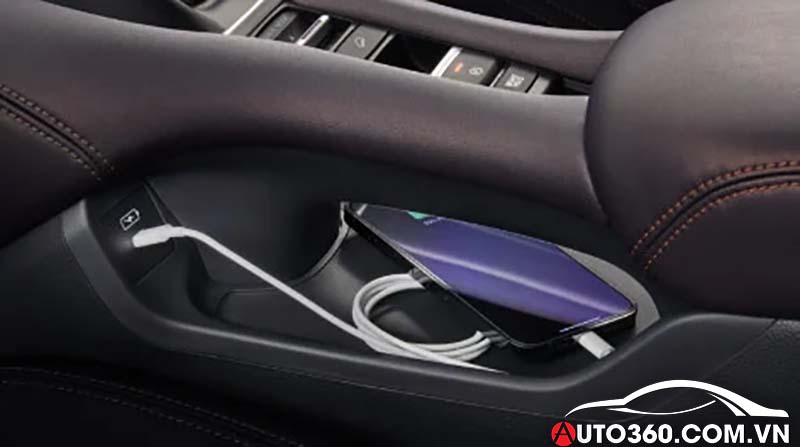 Khu vực cần số  Honda ZR-V