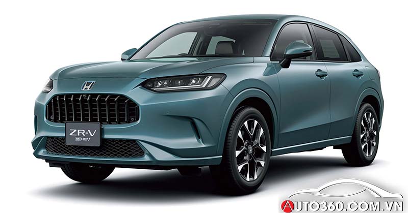 Xe ô tô Honda ZR-V xanh ngọc