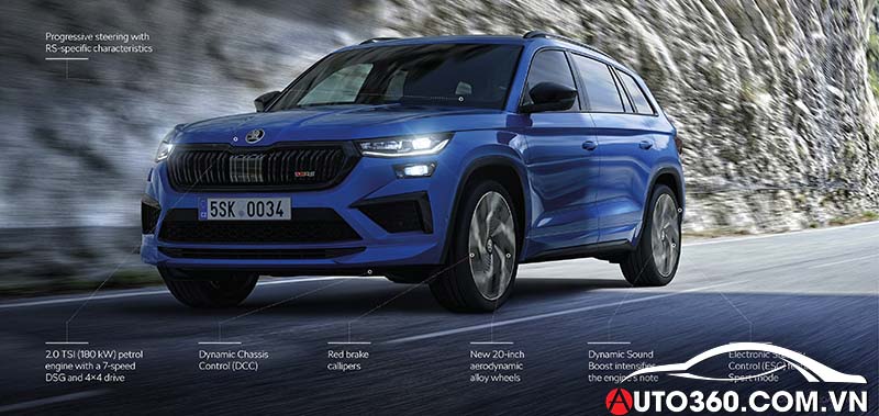 Xe Skoda Kodiaq được giới thiệu sắp về Việt Nam