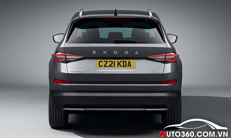 Đuôi xe Skoda Kodiaq