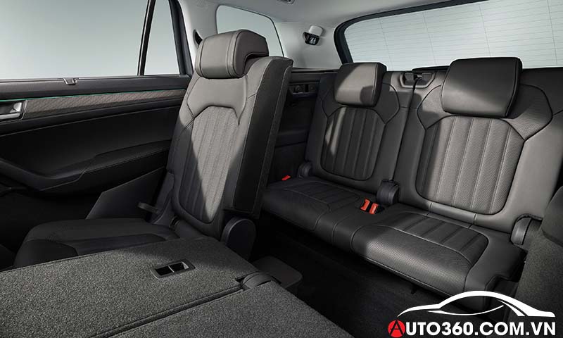 Dãy ghế hành khách xe Skoda Kodiaq