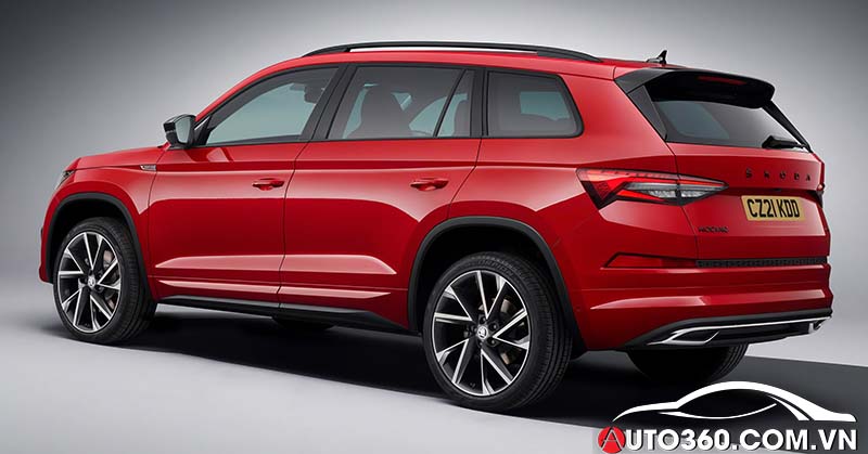 Hông xe Skoda Kodiaq