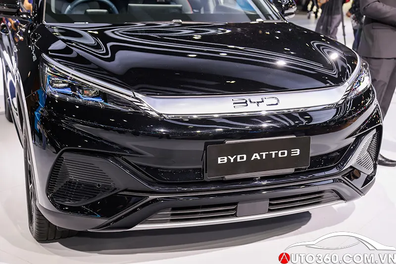 Đầu xe Atto 3 tại showroom Giải Ph&oacute;ng - H&agrave; Nội
