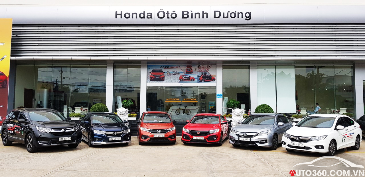 honda &ocirc; t&ocirc; b&igrave;nh dương