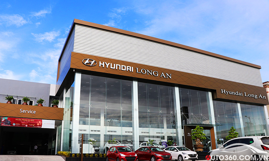 Showroom Hyundai Long An đại lý chính hãng 3S