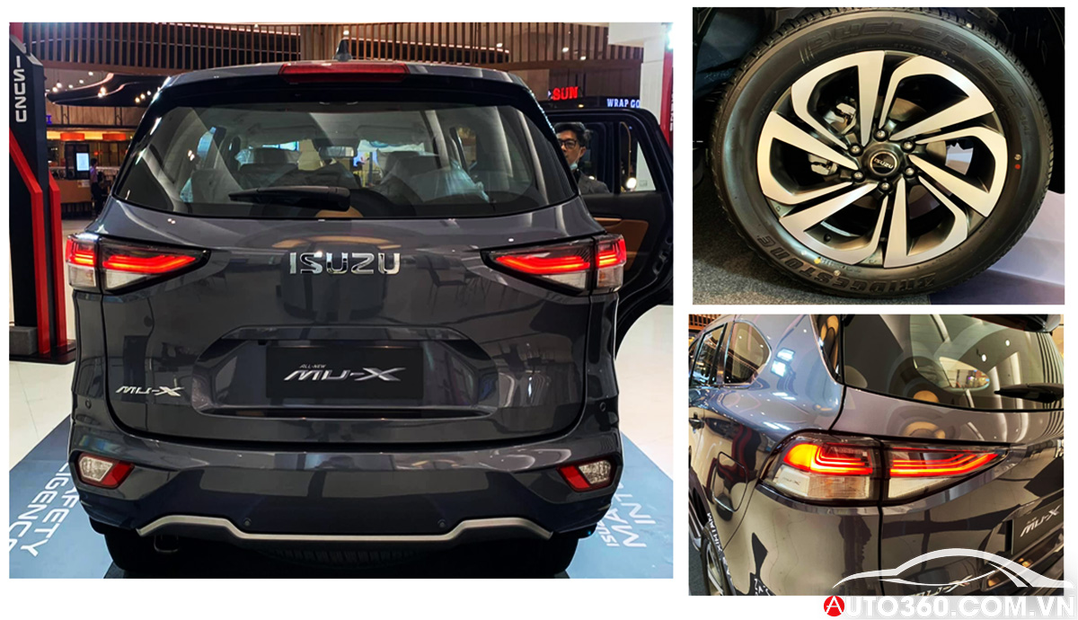 Ngoại thất ISUZU MU-X 2020 tại Việt Nam TP HCM