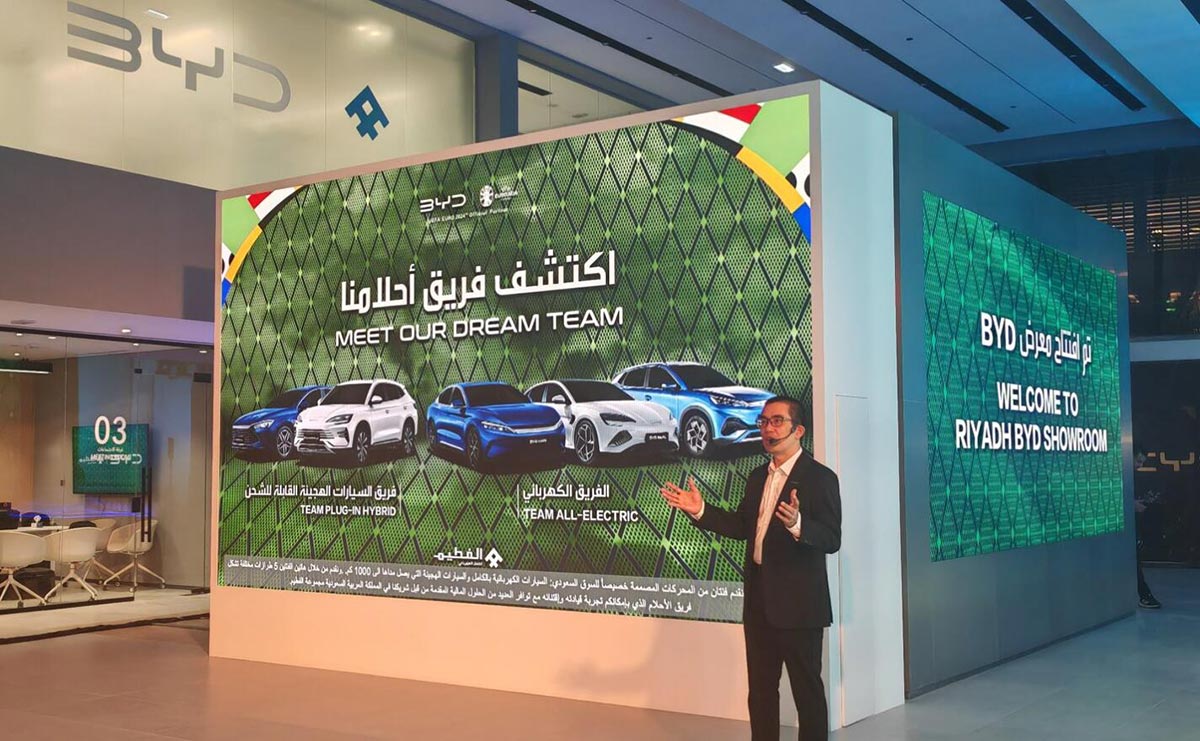 Giới thiệu dòng sản phẩm BYD tại Saudi Arabia