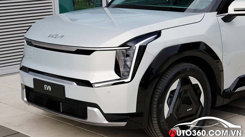 Cận cảnh đầu xe KIA EV9