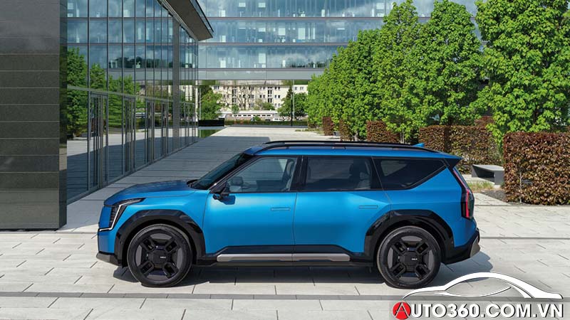 Hông xe Kia EV9 Phiên bản GT-Line