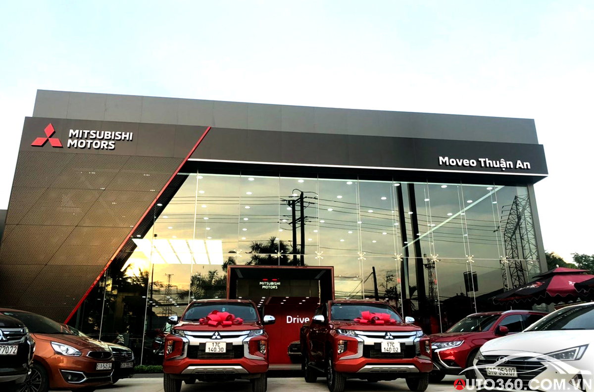 Hình ảnh Showroom Mitsubishi Moveo Thuận An Bình Dương đại lý chính hãng