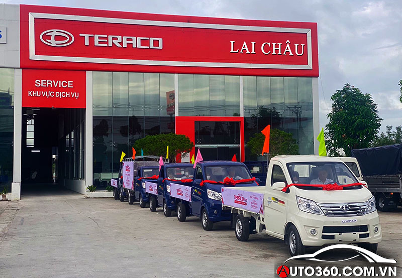 Đại lý xe tải Teraco Lai Châu | Showroom trưng bày và kinh doanh xe 