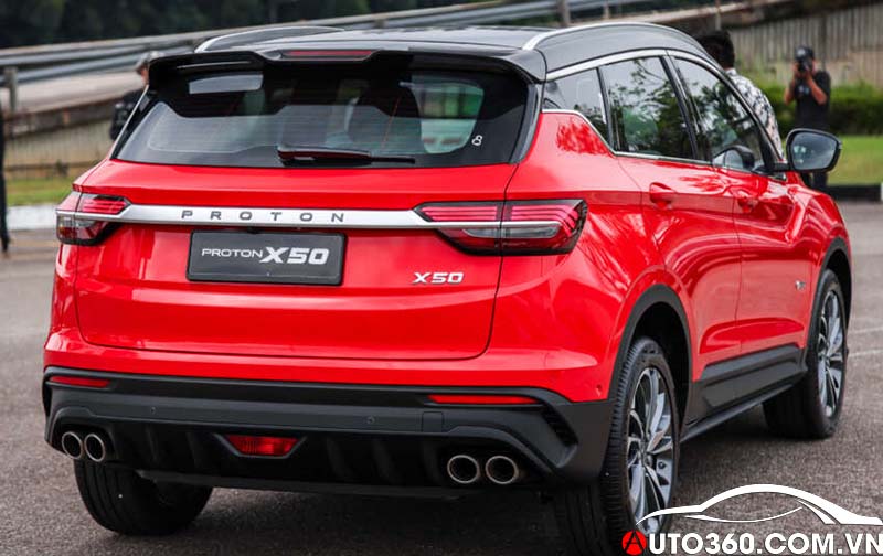 Đuôi xe Proton x50