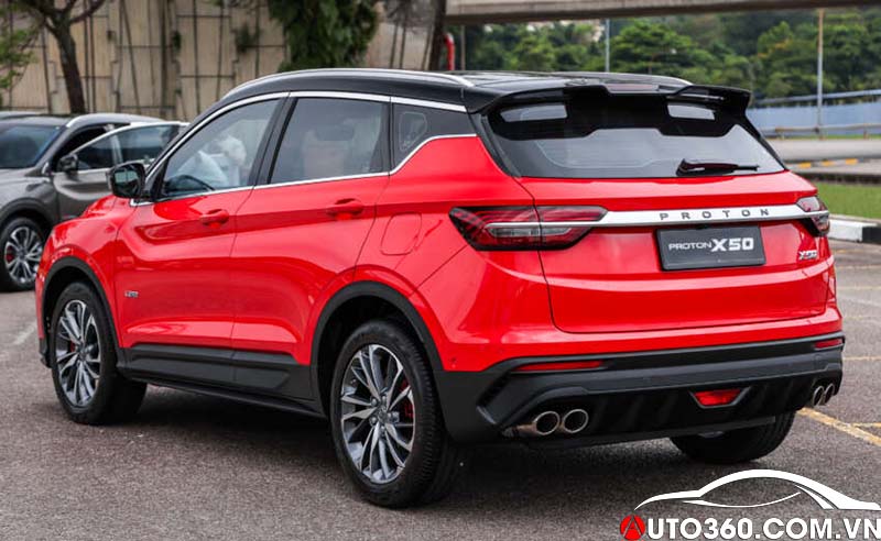 Hông sau đuôi của Proton x50