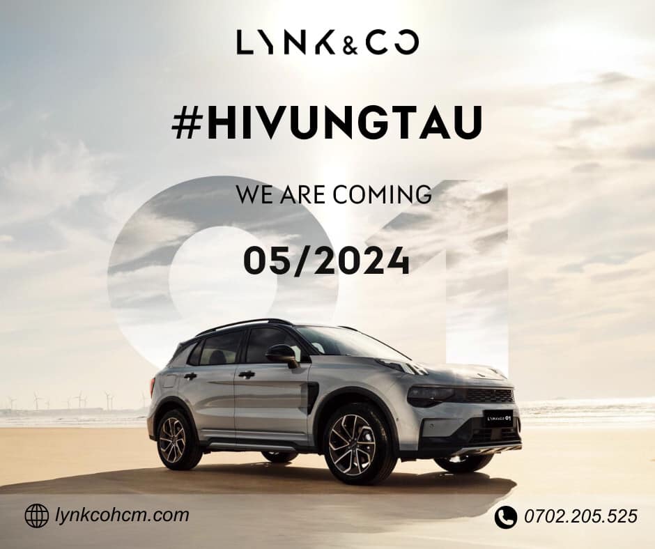 Lái thử xe ô tô Lynk & Co tại cũng tàu tháng 05/2024