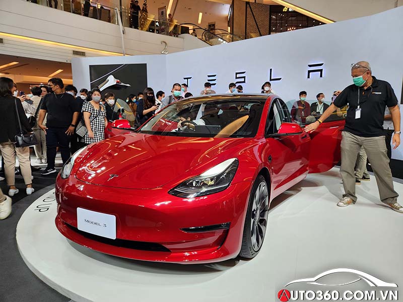 Tesla Model 3 và Model Y có mặt tại Thái Lan 