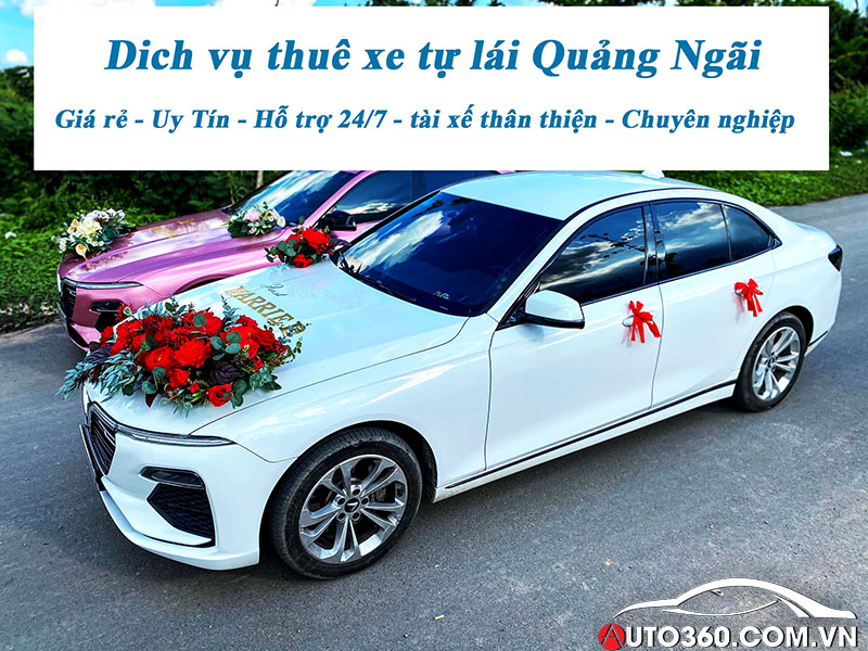 Dịch vụ thuê xe tự lái Quảng Ngãi giá rẻ | Chuyên nghiệp giá tốt 