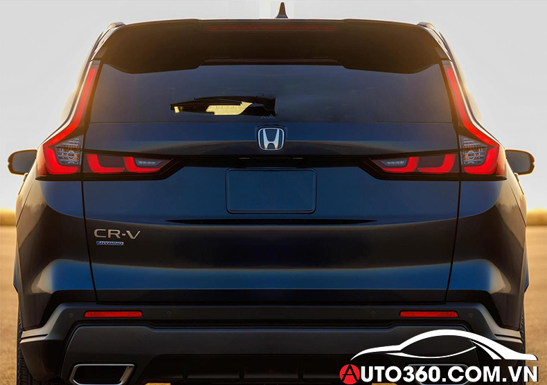 Đuôi xe Honda CRV 2023